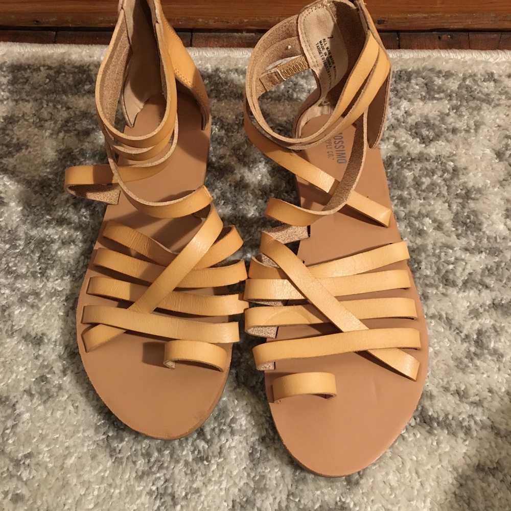 Mossimo strappy flat sandals